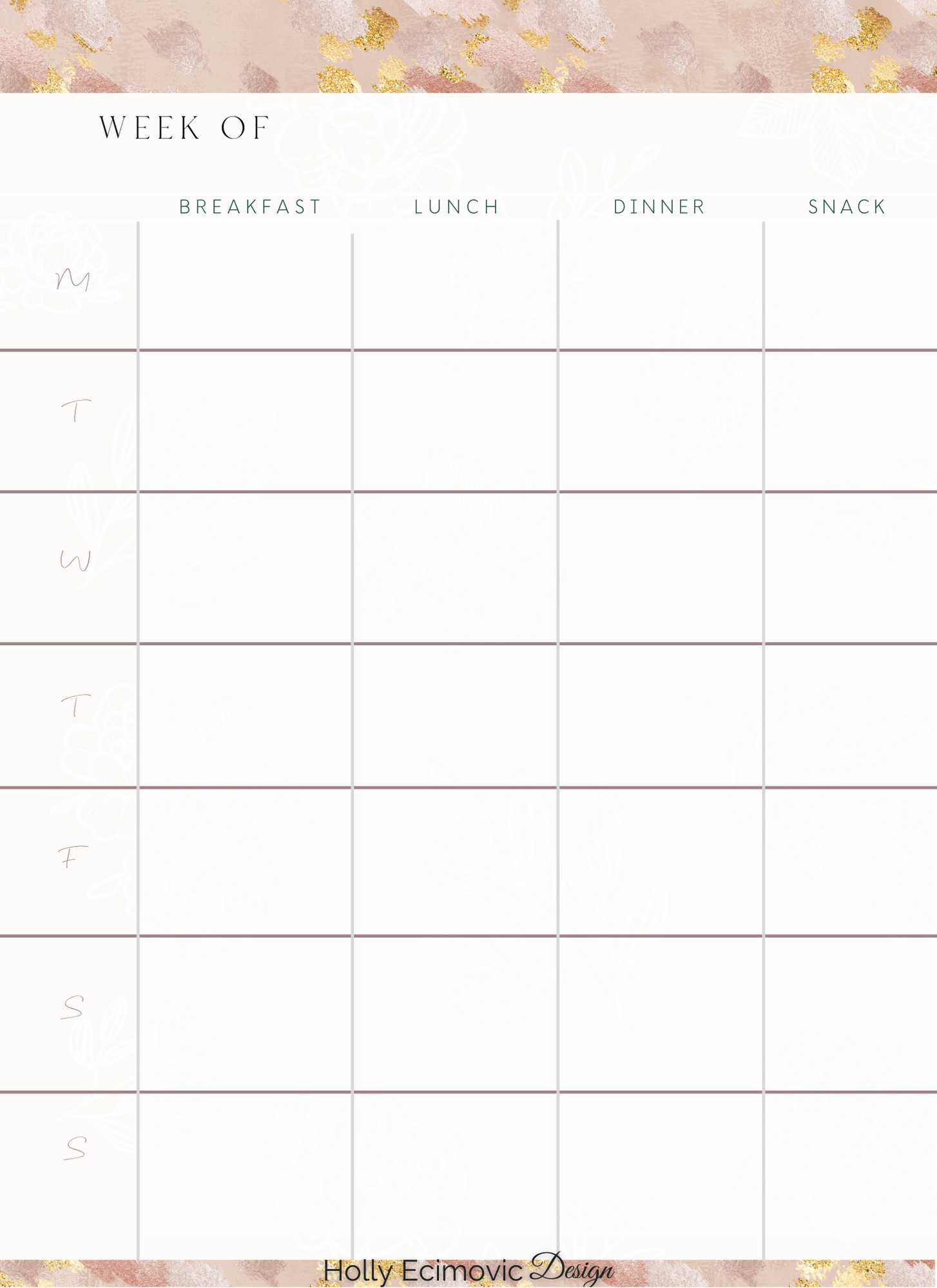 Worksheets for health